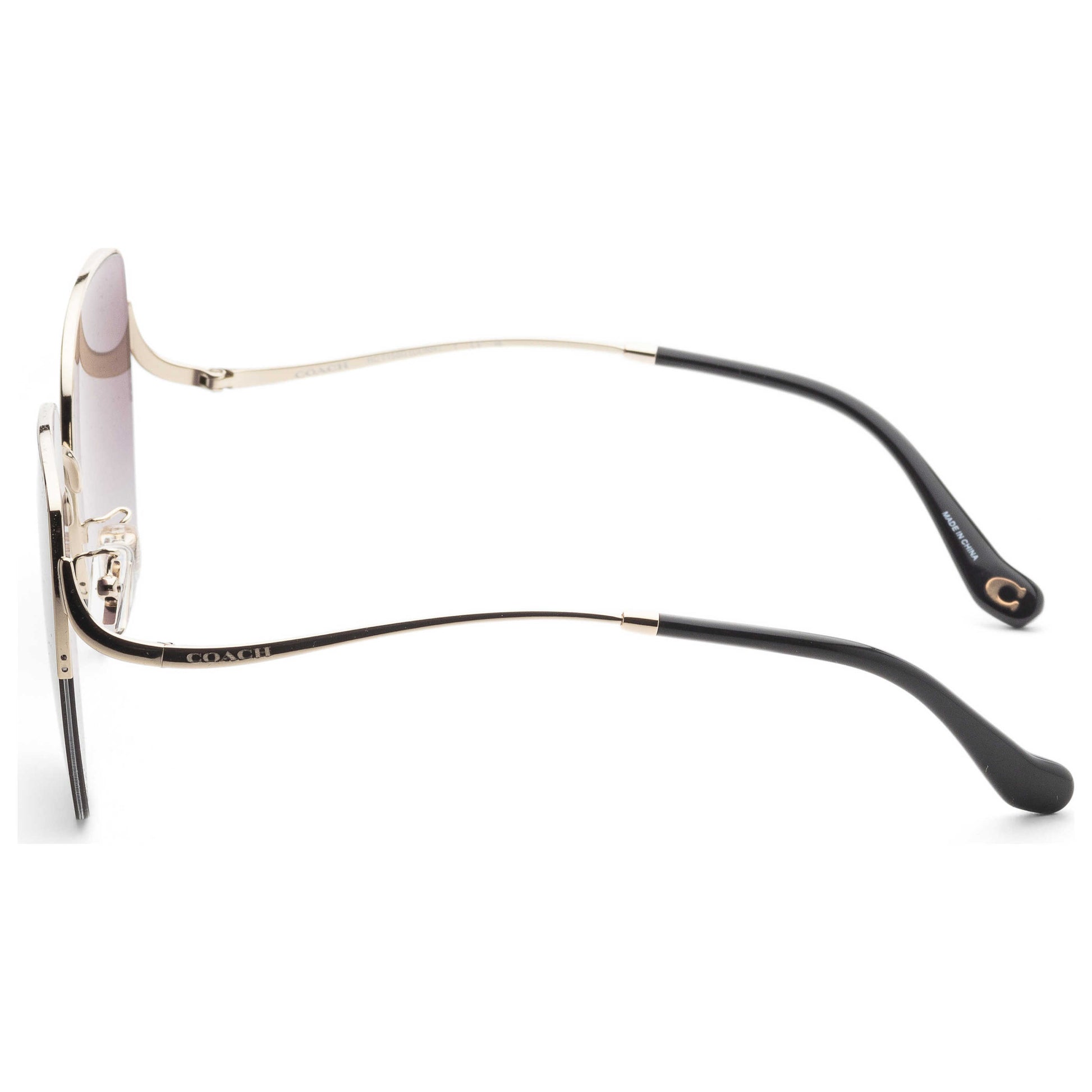 Left view of Coach Fashion Women's Sunglasses HC7156D-90053C-60