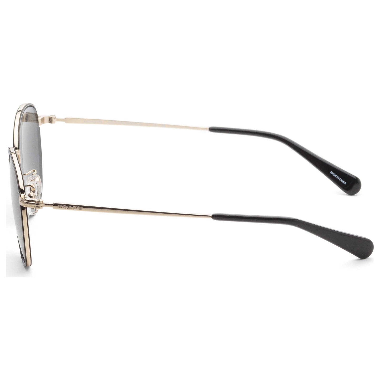 Left view of Coach Fashion Men's Sunglasses HC7163-934687-52