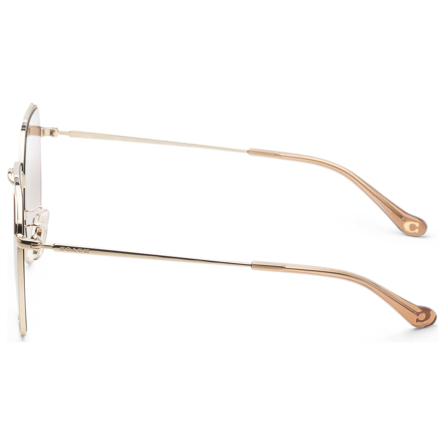 Left view of Coach Fashion Women's Sunglasses HC7165D-900513-60