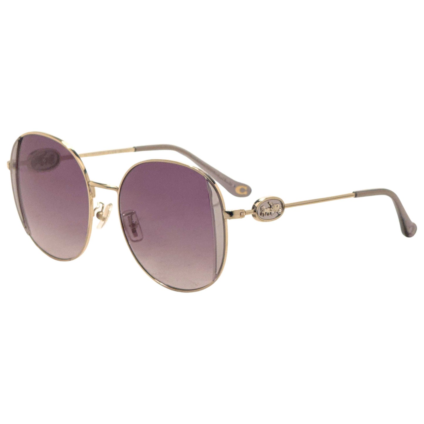 Front view of Coach Women's Sunglasses HC7176B-90053C-54