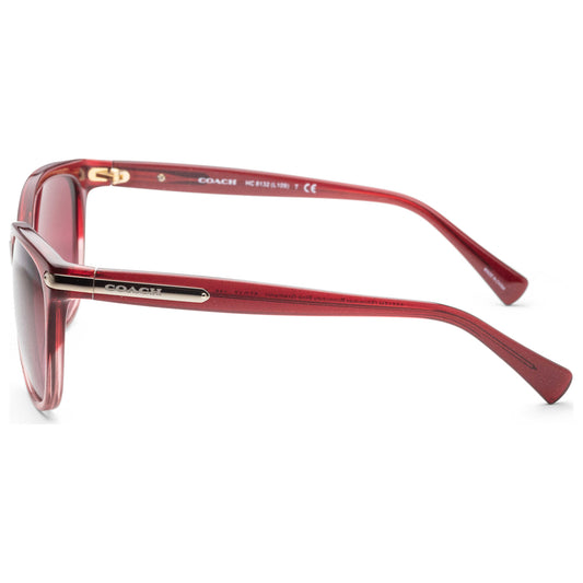 Left view of Coach Fashion Women's Sunglasses HC8132-55518H