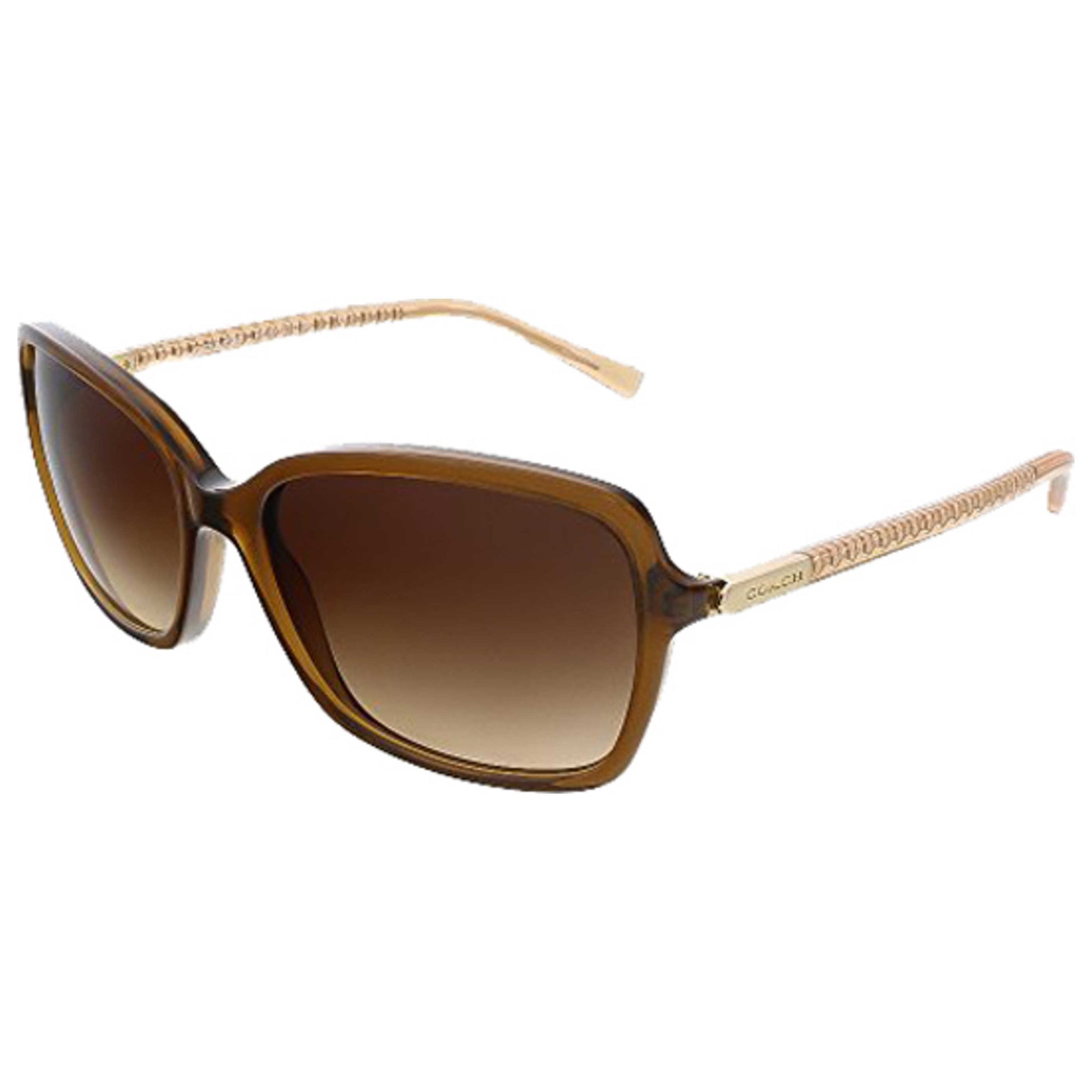 Front view of Coach Designer Women's Sunglasses HC8152-532813-57