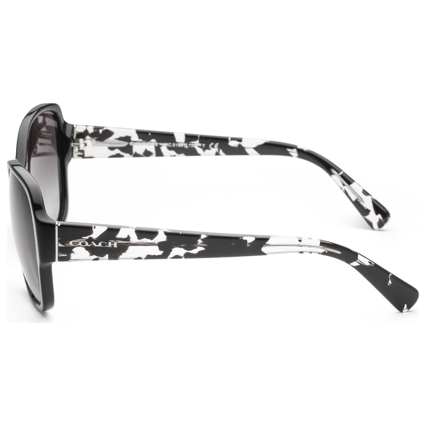 Left view of Coach Fashion Women's Sunglasses HC8166-534811-58