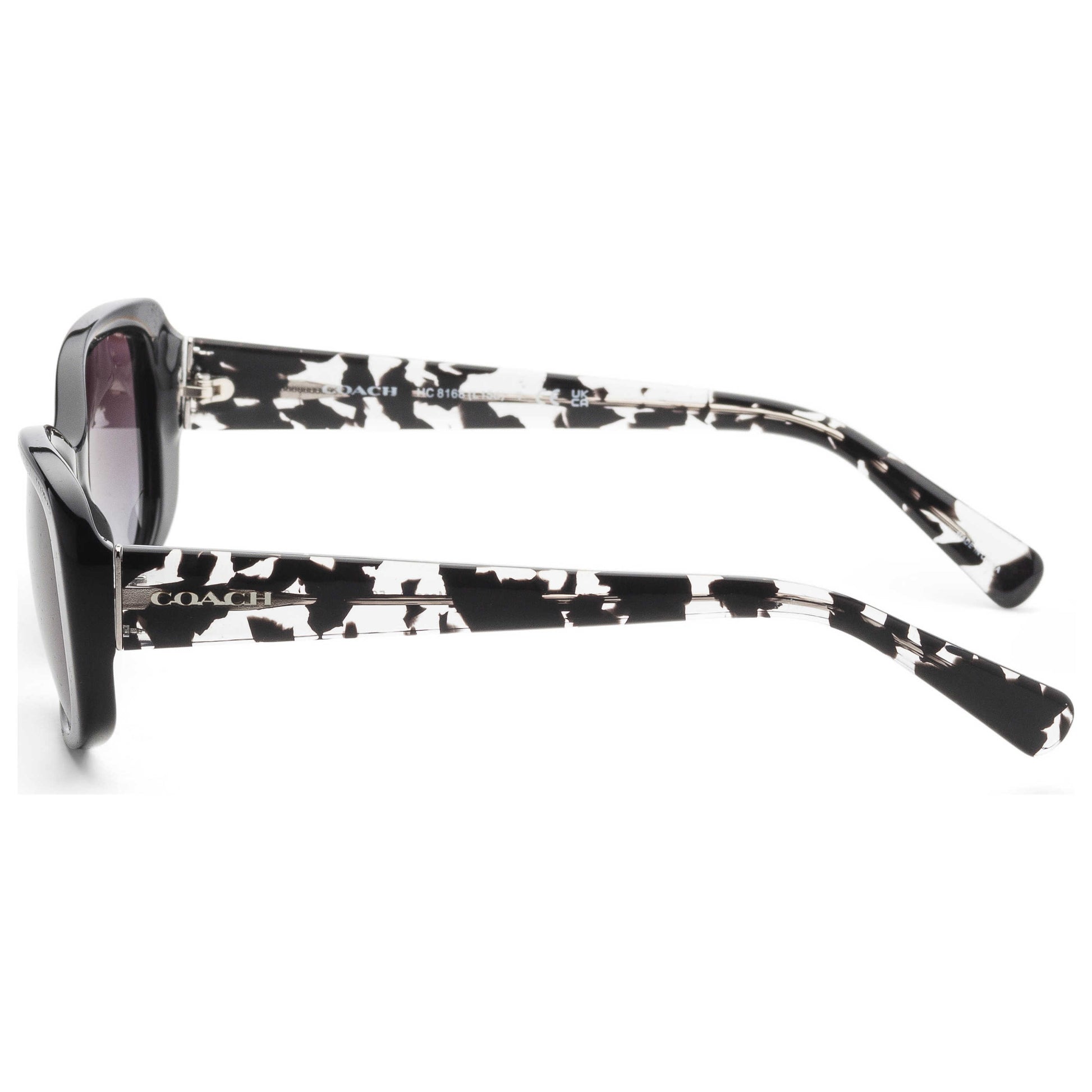 Left view of Coach Fashion Women's Sunglasses HC8168-534811-56