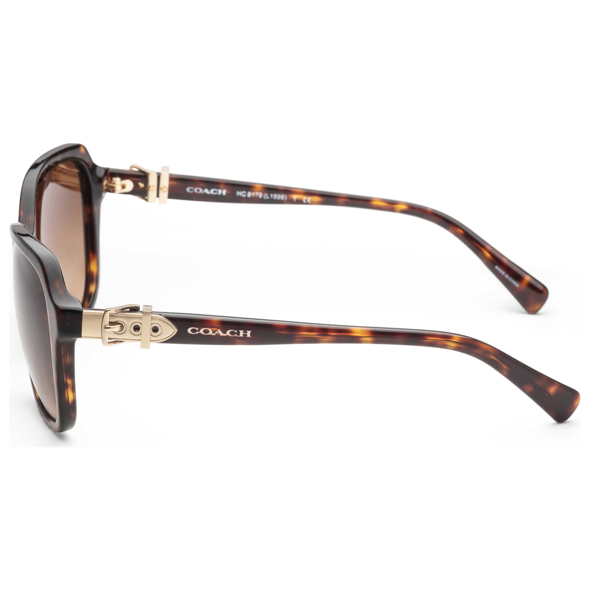 Left view of Coach Fashion Women's Sunglasses HC8179-512013-58