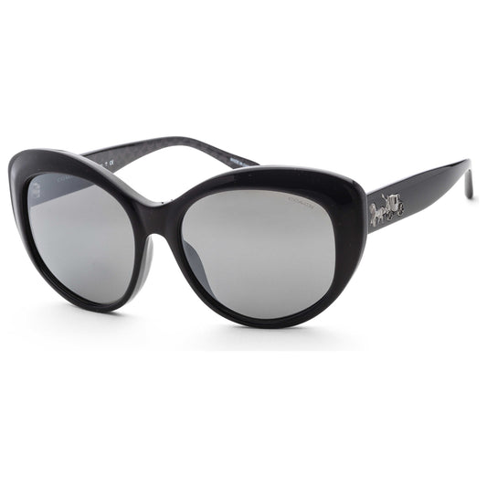 Front view of Coach Fashion Women's Sunglasses HC8206F-54206G-55