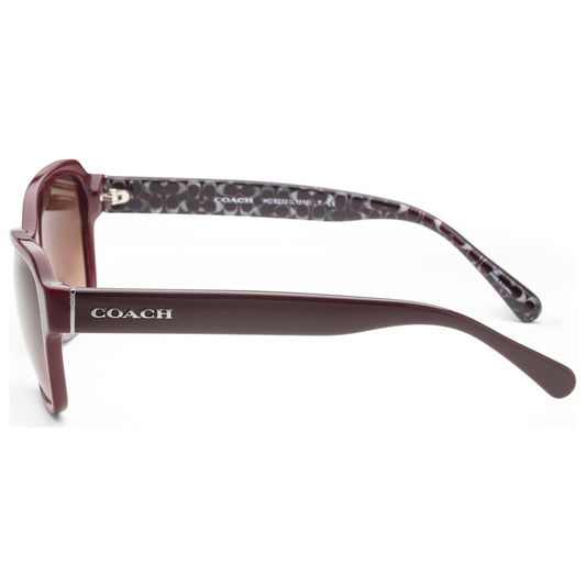 Left view of Coach Fashion Women's Sunglasses HC8232-550913-56