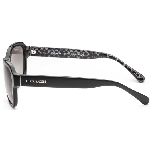 Left view of Coach Fashion Women's Sunglasses HC8232-551011-56