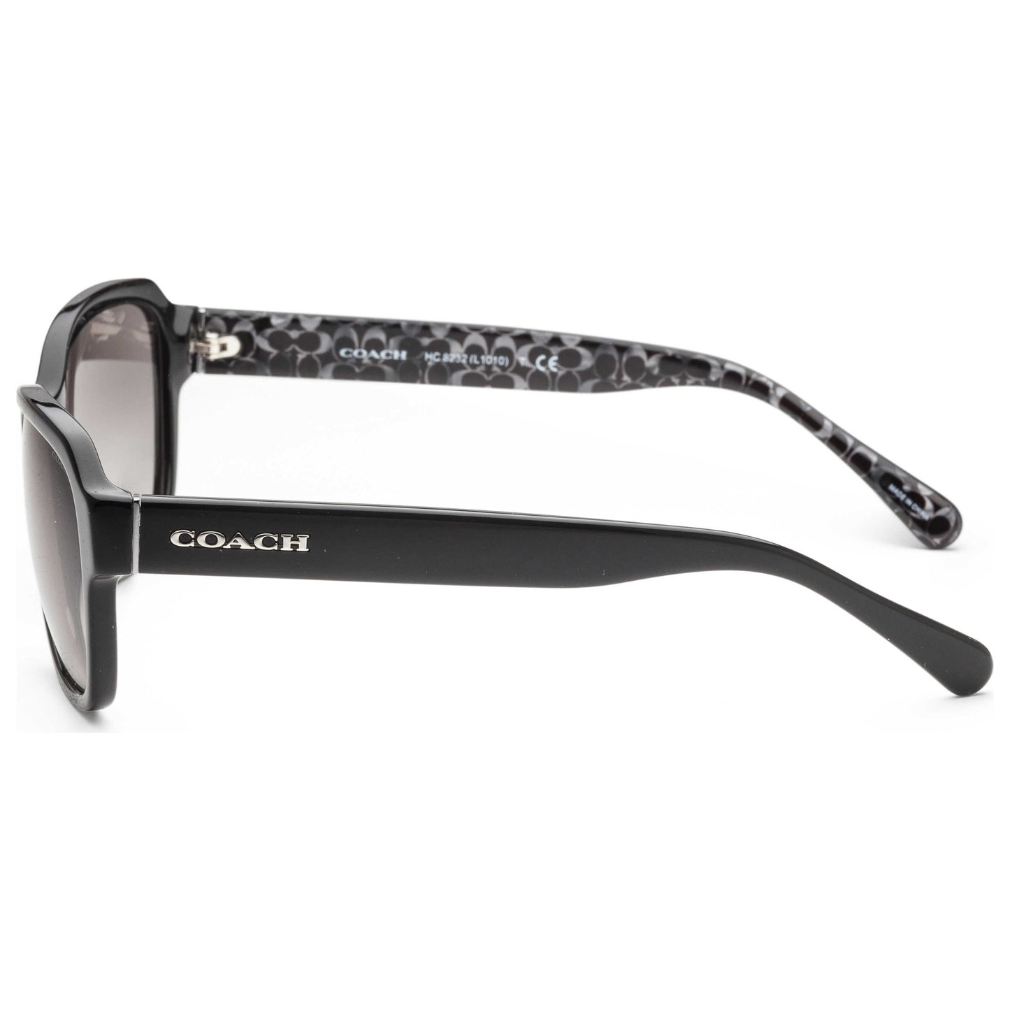 Left view of Coach Fashion Women's Sunglasses HC8232-551011-56