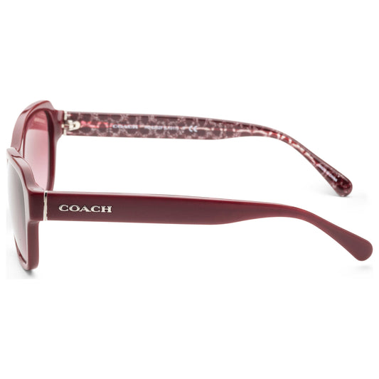 Left view of Coach Fashion Women's Sunglasses HC8232F-50298H-56