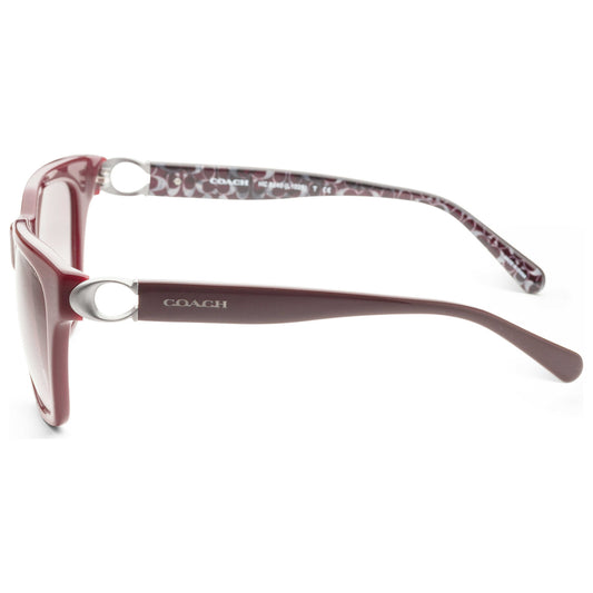 Left view of Coach Fashion Women's Sunglasses HC8240-55203B52