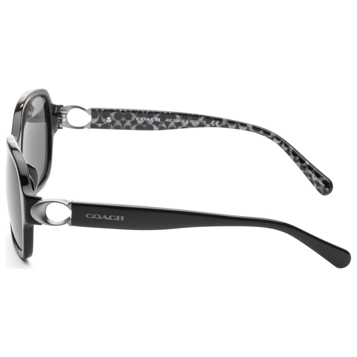 Left view of Coach Fashion Women's Sunglasses HC8241F-551087