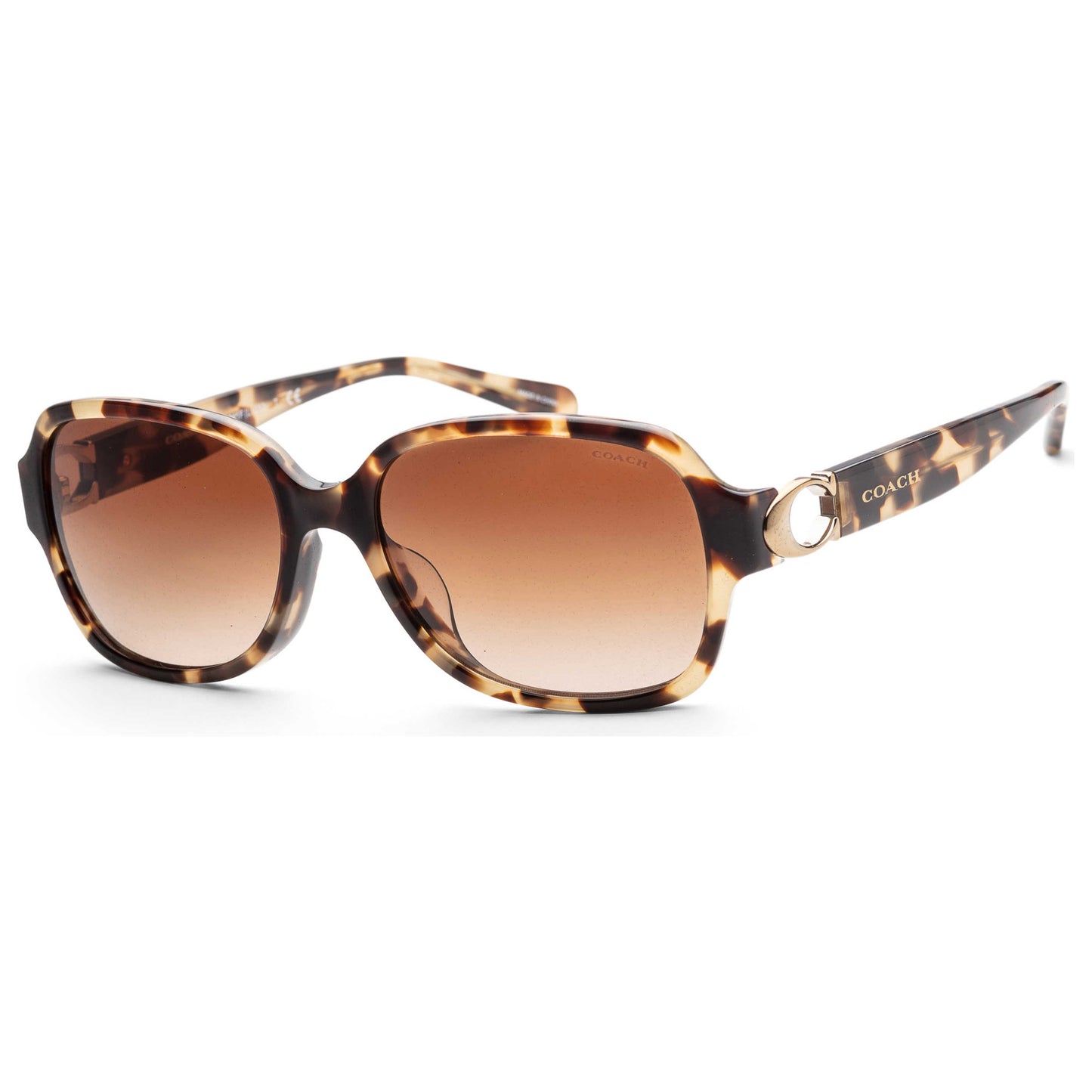 Front view of Coach Fashion Women's Sunglasses HC8241F-557674-57