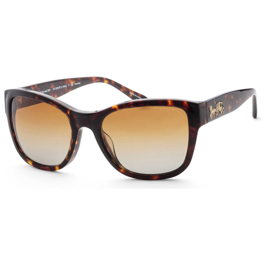 Front view of Coach Fashion Women's Sunglasses HC8243F-5417T5-55