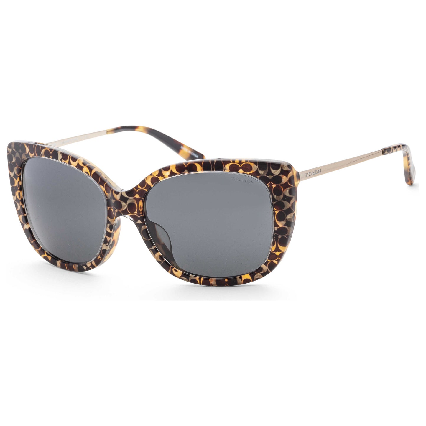 Front view of Coach Fashion Women's Sunglasses HC8246F-551987-55