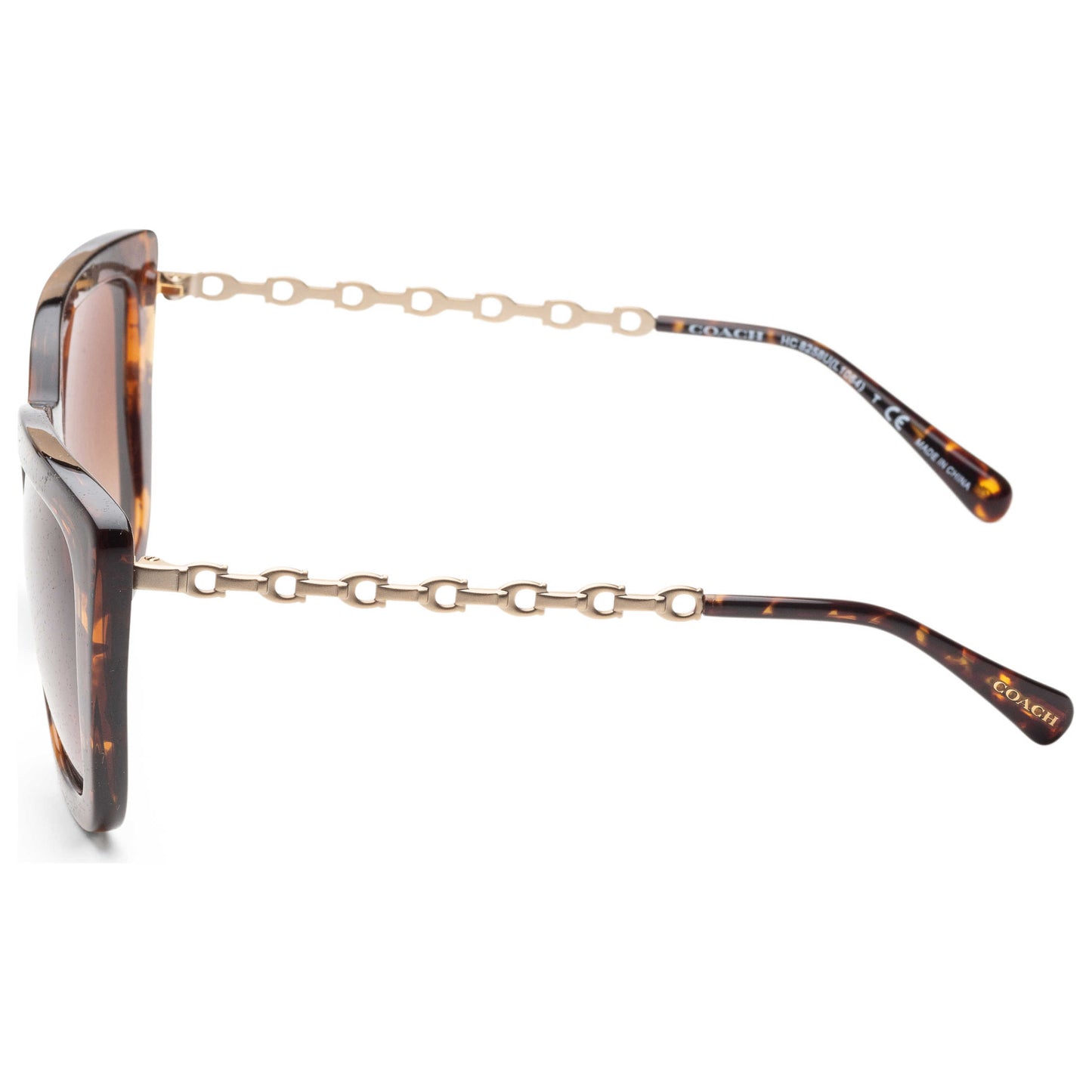 Left view of Coach Fashion Women's Sunglasses HC8258U-51201356