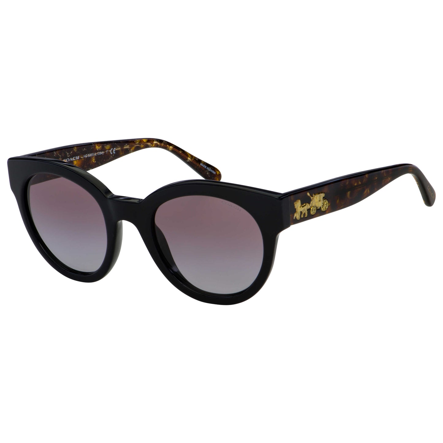 Front view of Coach Fashion Women's Sunglasses HC8265-500211-51