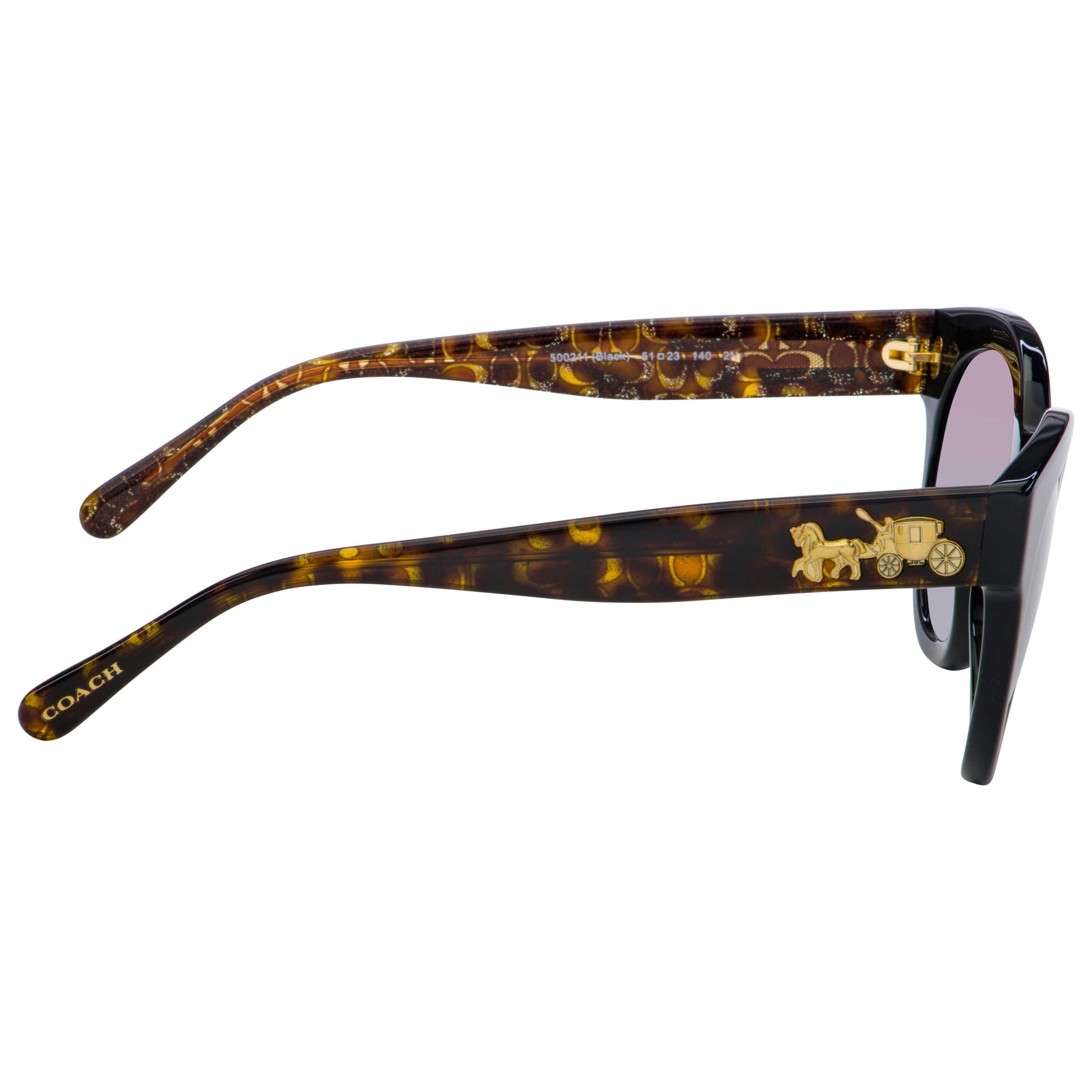 Coach Fashion Women's Sunglasses HC8265-500211-51 - Image #3