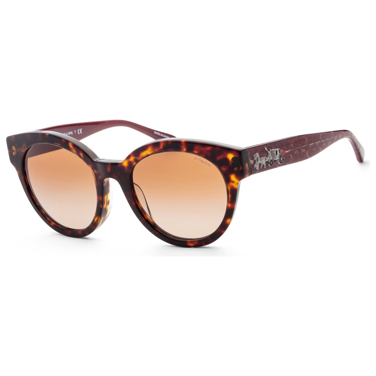 Front view of Coach Fashion Women's Sunglasses HC8265F-512013-52