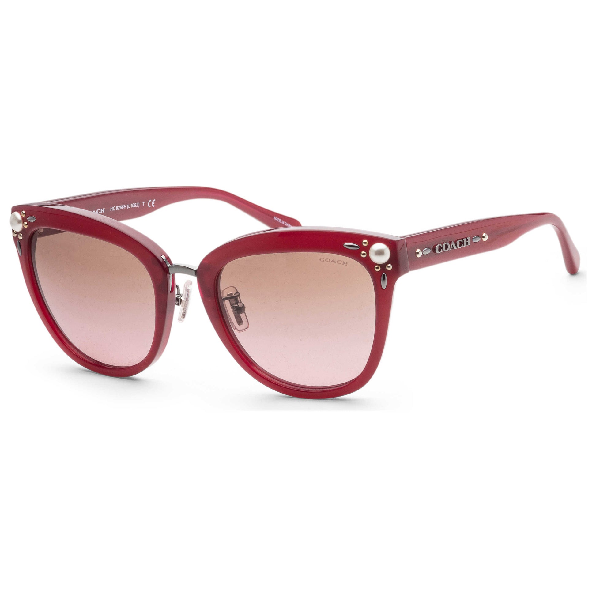 Front view of Coach Fashion Women's Sunglasses HC8266H-552614