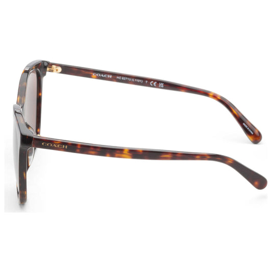 Left view of Coach Fashion Women's Sunglasses HC8271U-512073-57