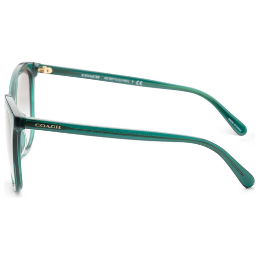 Left view of Coach Fashion Women's Sunglasses HC8271U-56618E-57