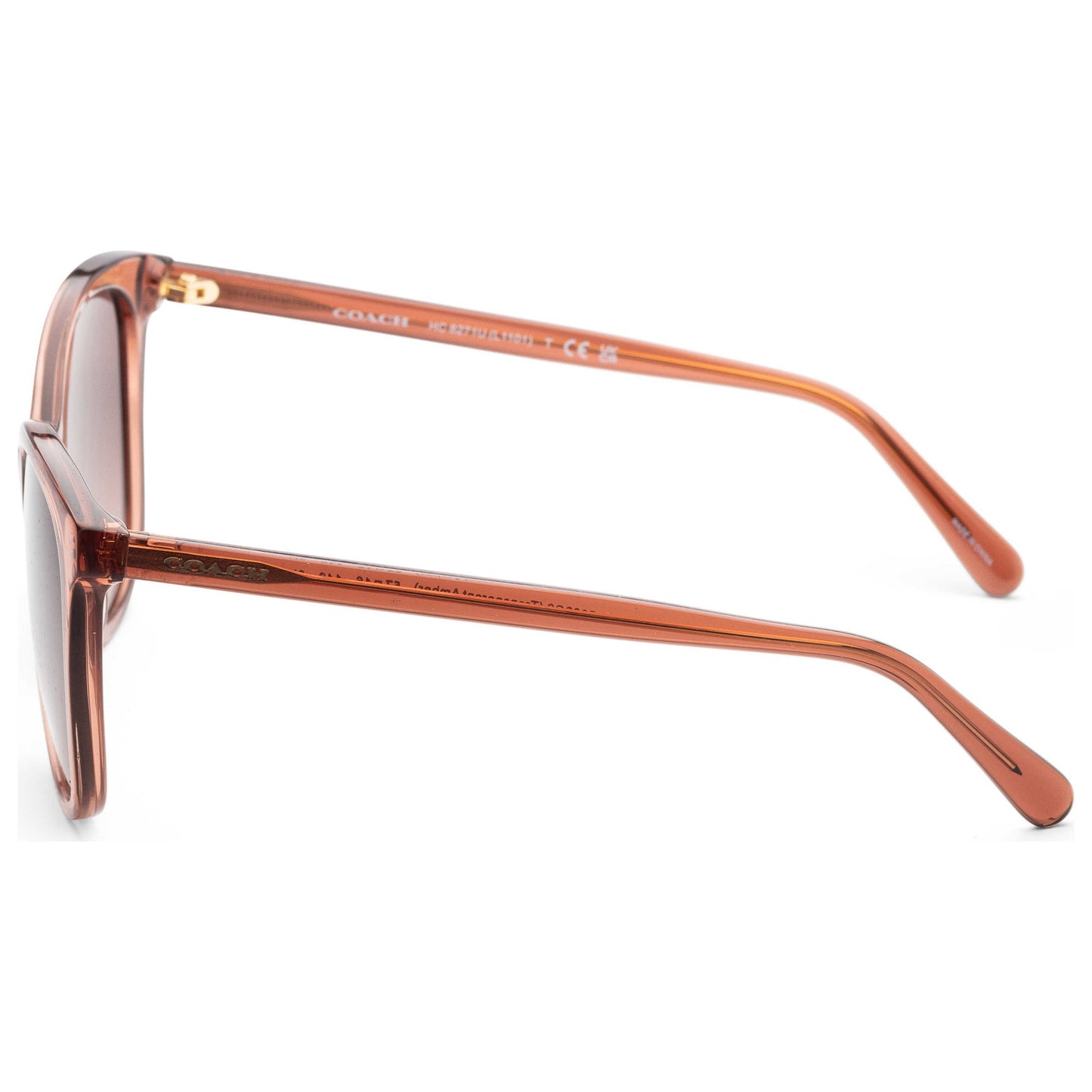 Left view of Coach Fashion Women's Sunglasses HC8271U-5662G9-57