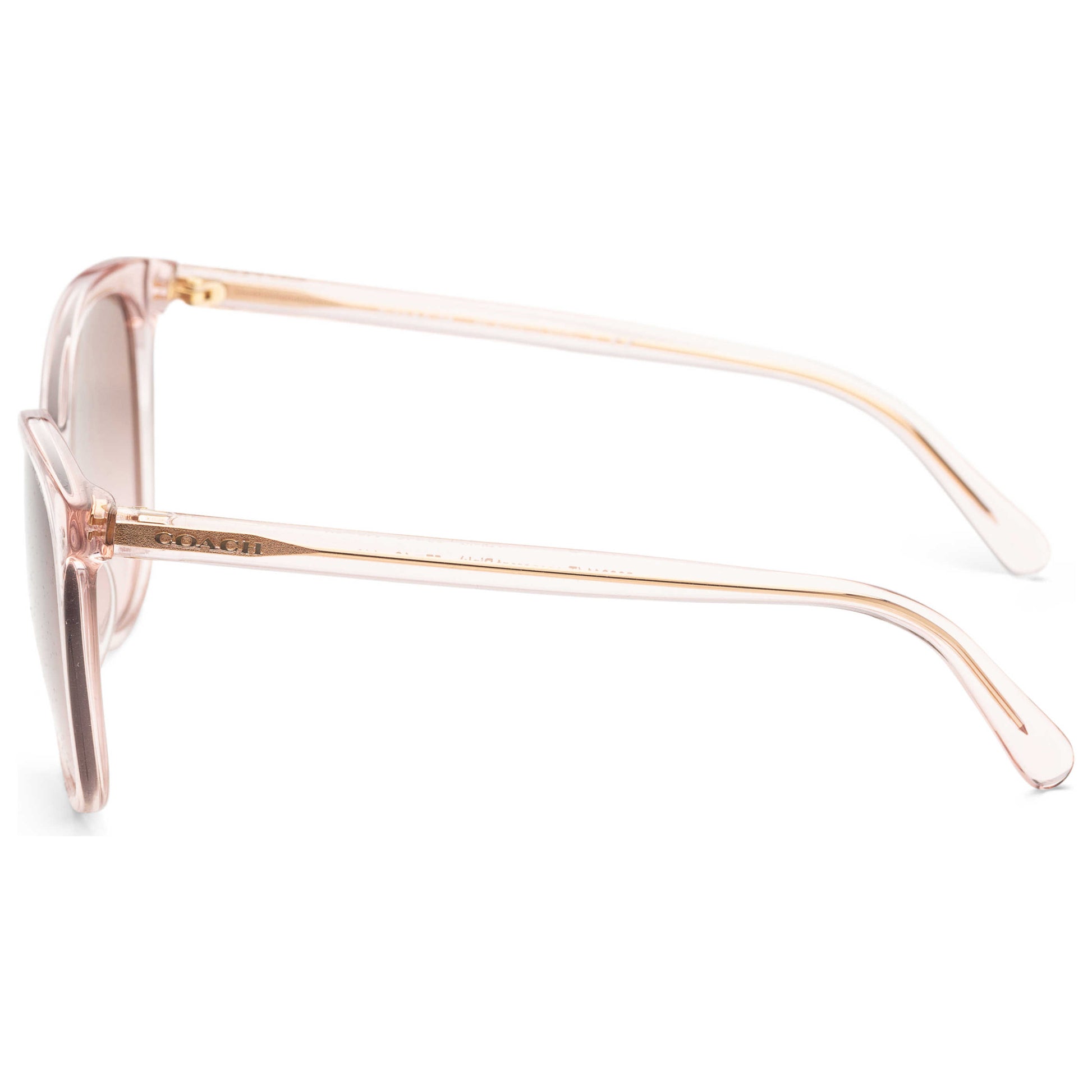 Left view of Coach Fashion Women's Sunglasses HC8271U-566811-57