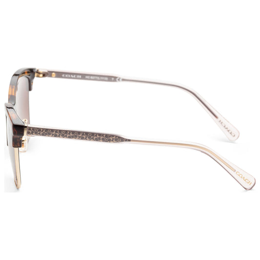 Left view of Coach Fashion Women's Sunglasses HC8277-512013-55
