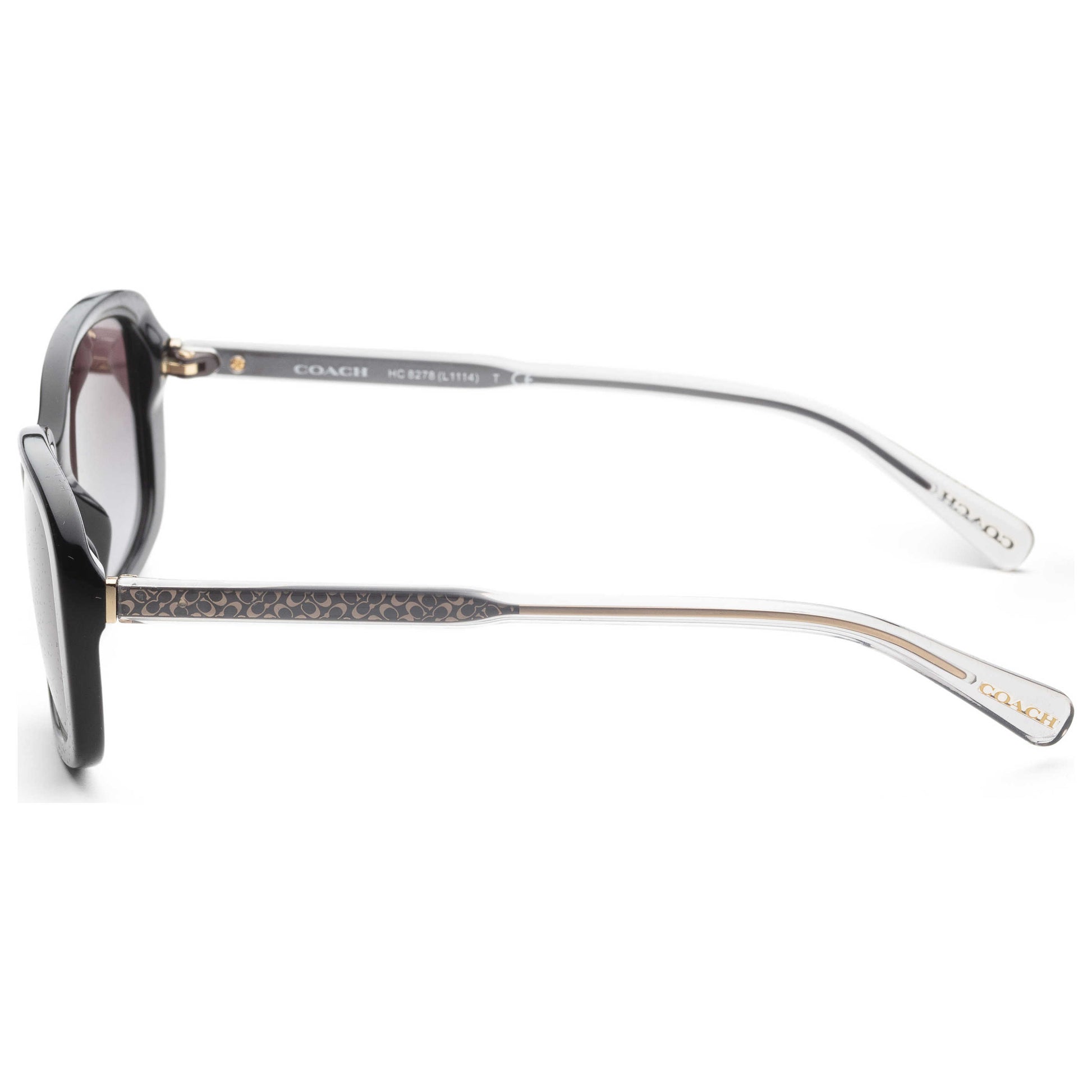 Left view of Coach Fashion Women's Sunglasses HC8278-50028G