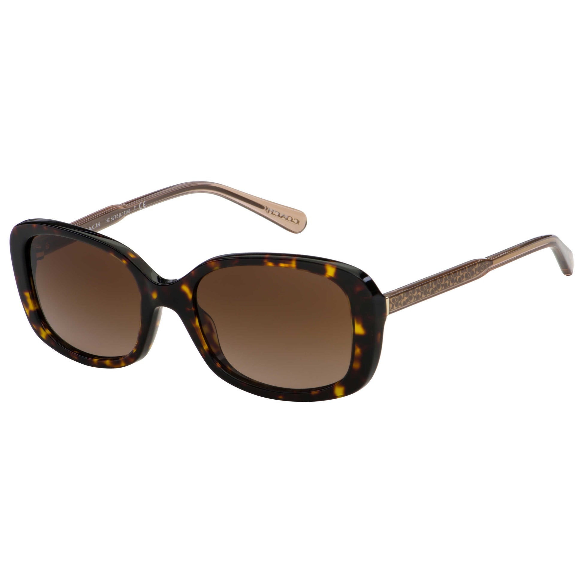 Front view of Coach Fashion Women's Sunglasses HC8278-512013-53