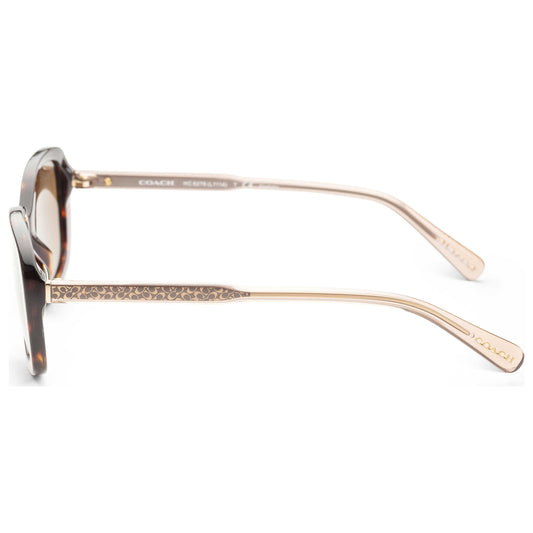 Left view of Coach Fashion Women's Sunglasses HC8278-51208353