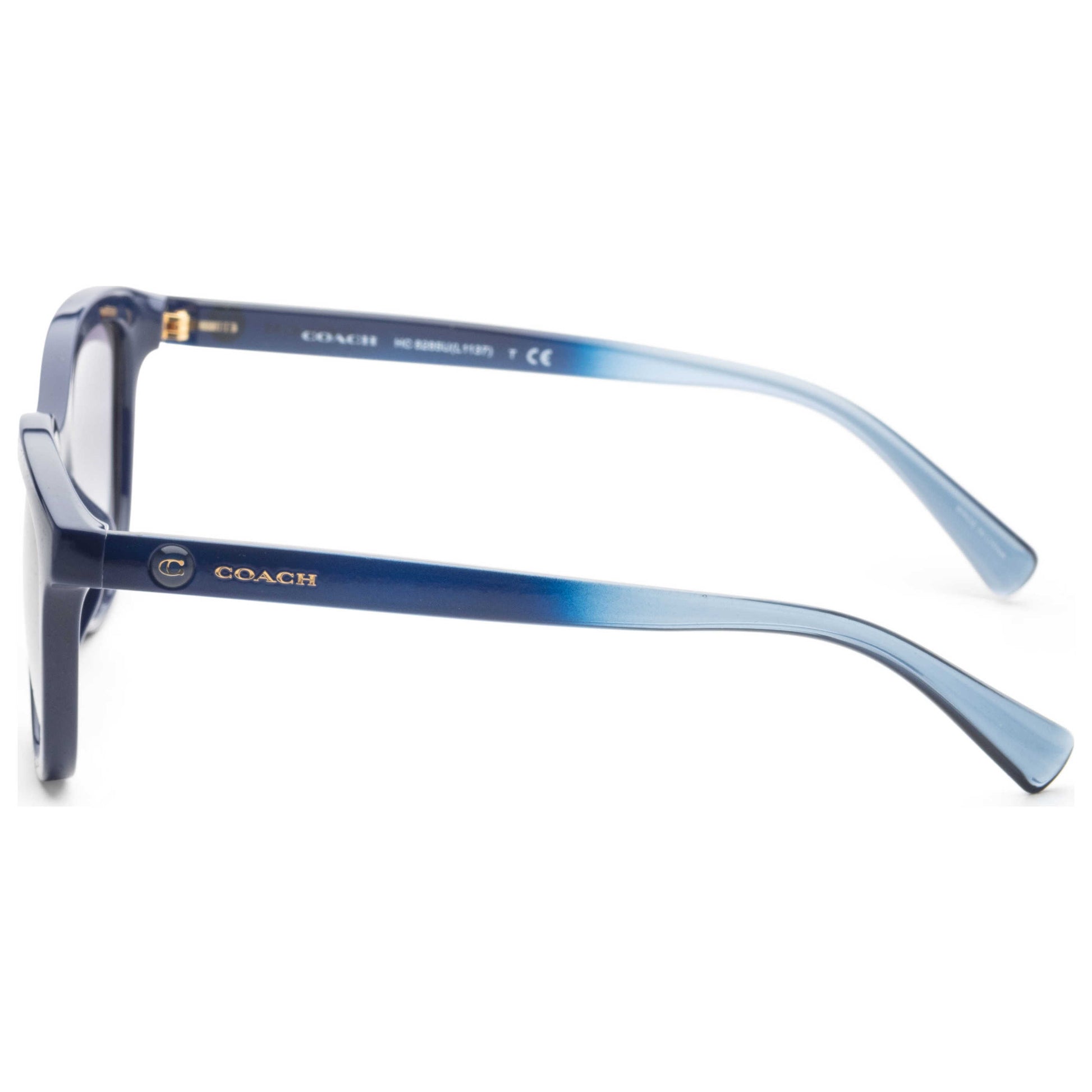 Left view of Coach Fashion Women's Sunglasses HC8285U-502879-56