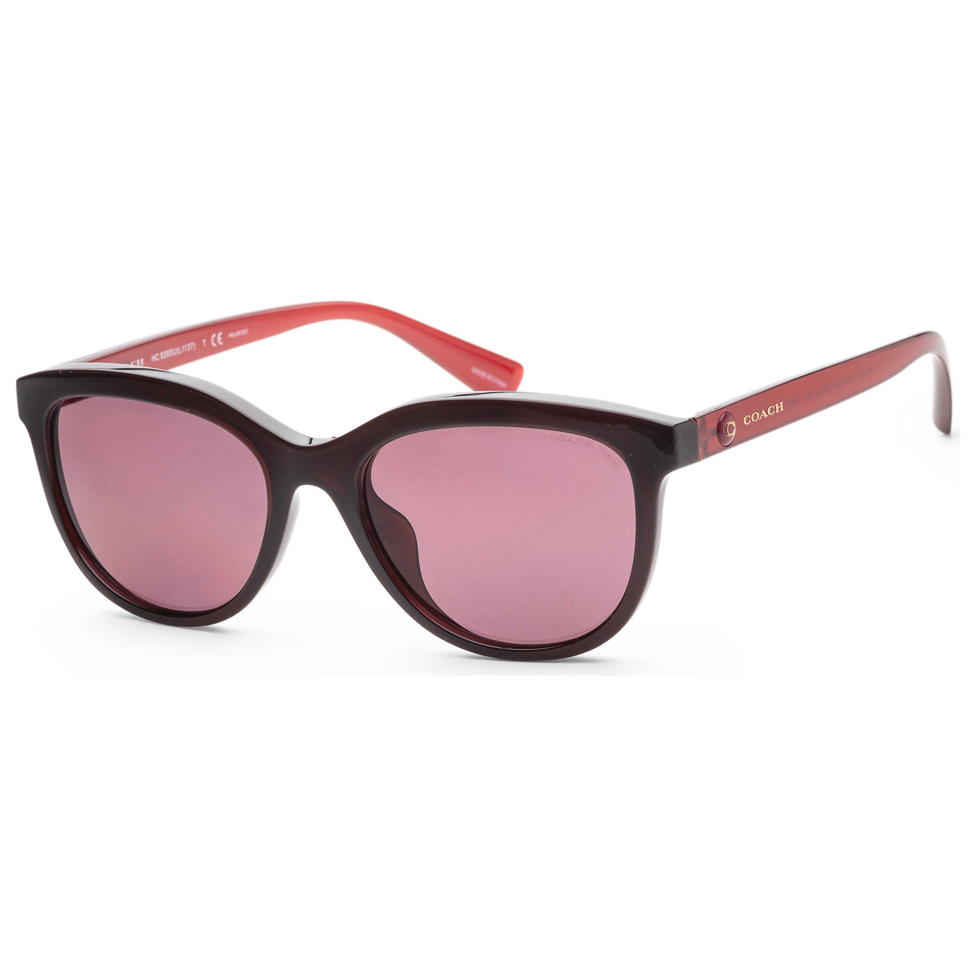 Front view of Coach Fashion Women's Sunglasses HC8285U-5624LA