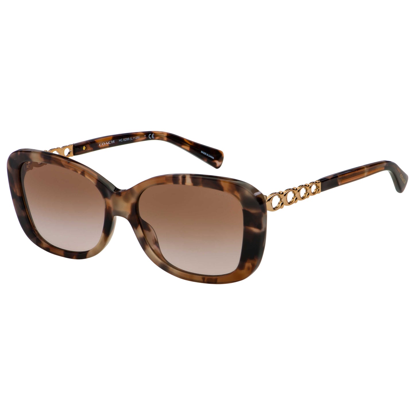 Front view of Coach Fashion Women's Sunglasses HC8286-559013-57
