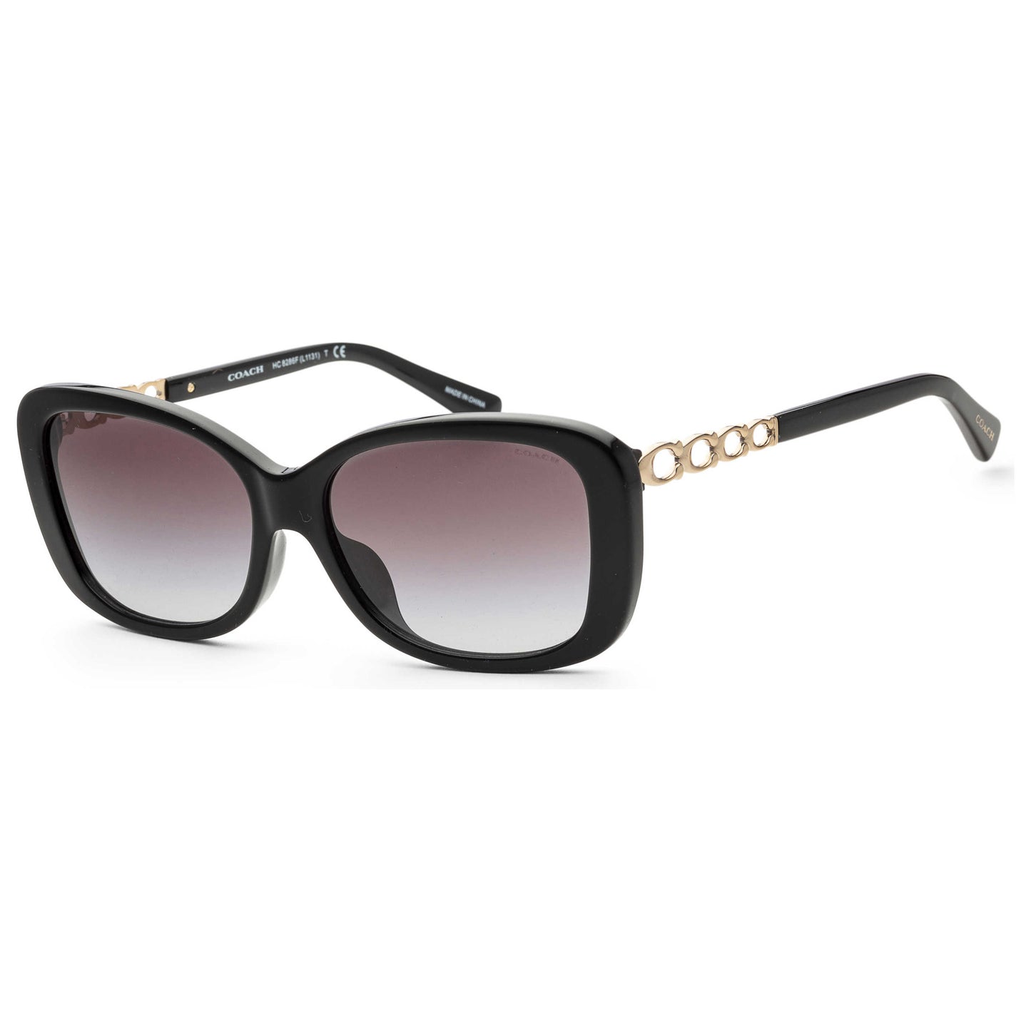 Front view of Coach Fashion Women's Sunglasses HC8286F-50028G-58