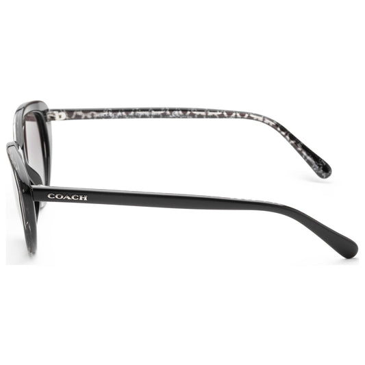 Left view of Coach Fashion Women's Sunglasses HC8288-55828G-52