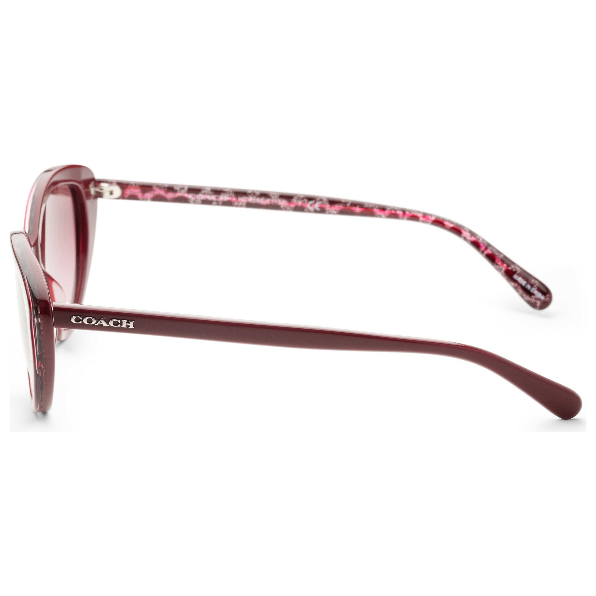 Left view of Coach Fashion Women's Sunglasses HC8288-55848H52