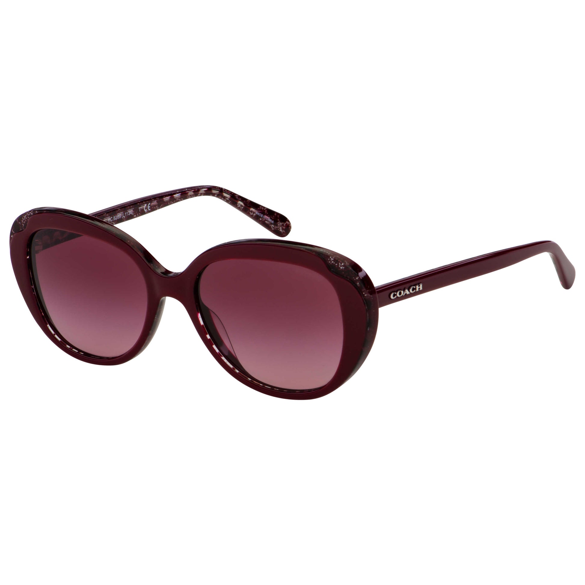 Front view of Coach Fashion Women's Sunglasses HC8289-55848H-53