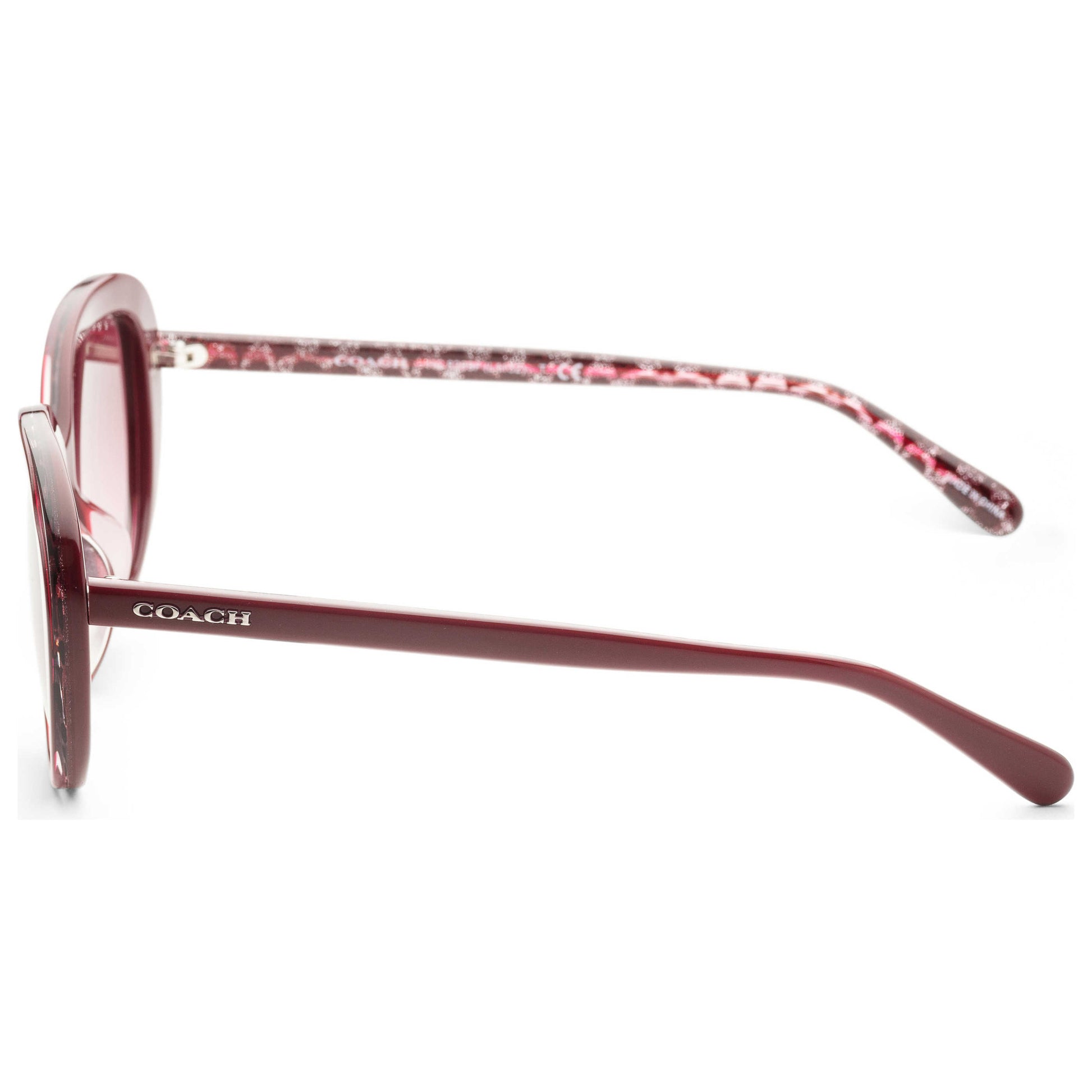 Left view of Coach Fashion Women's Sunglasses HC8289F-55848H55