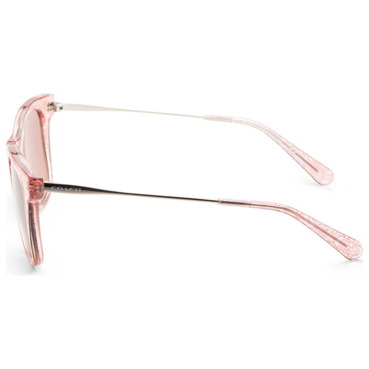 Left view of Coach Fashion Women's Sunglasses HC8290-5586M6-50