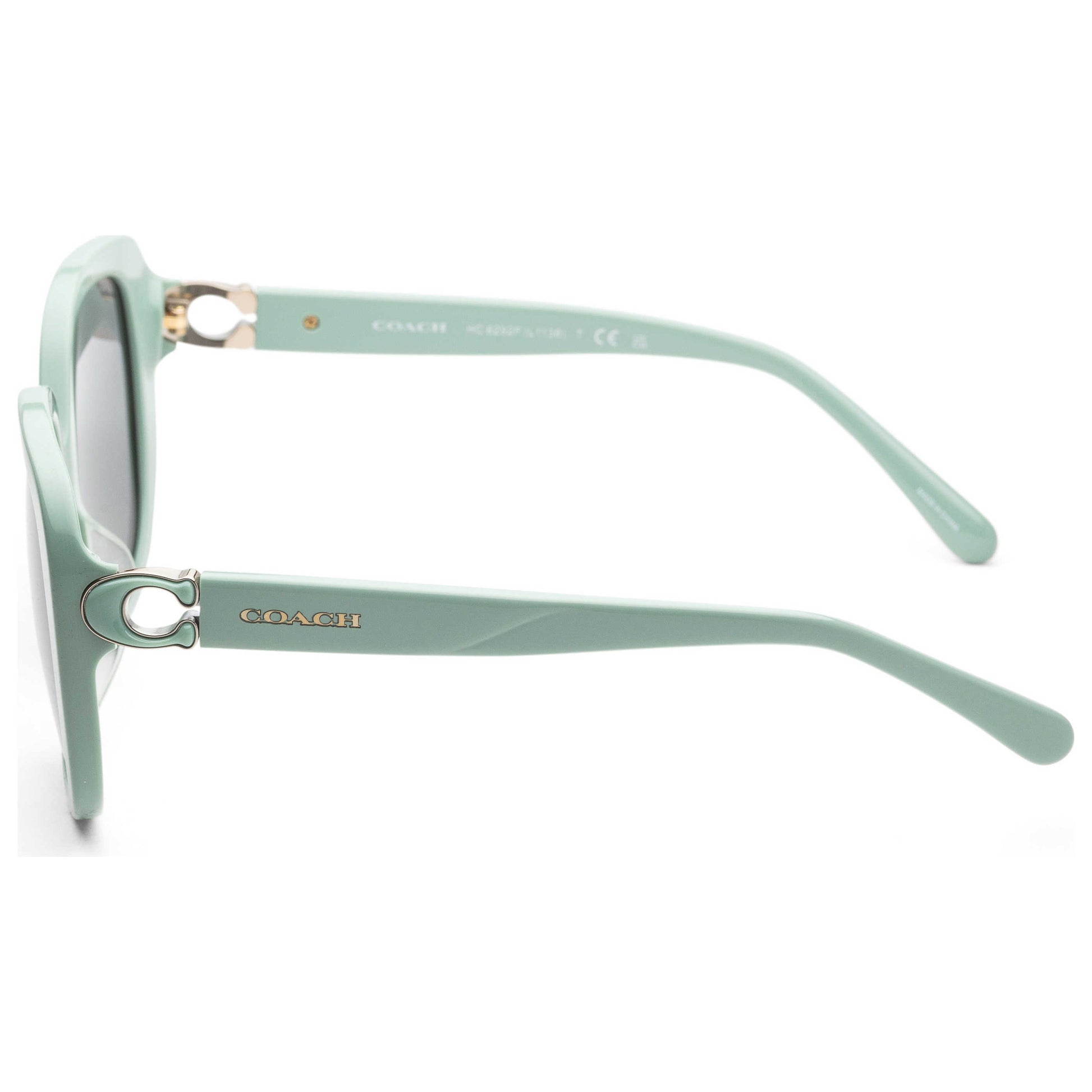 Left view of Coach Fashion Women's Sunglasses HC8292F-569287-56