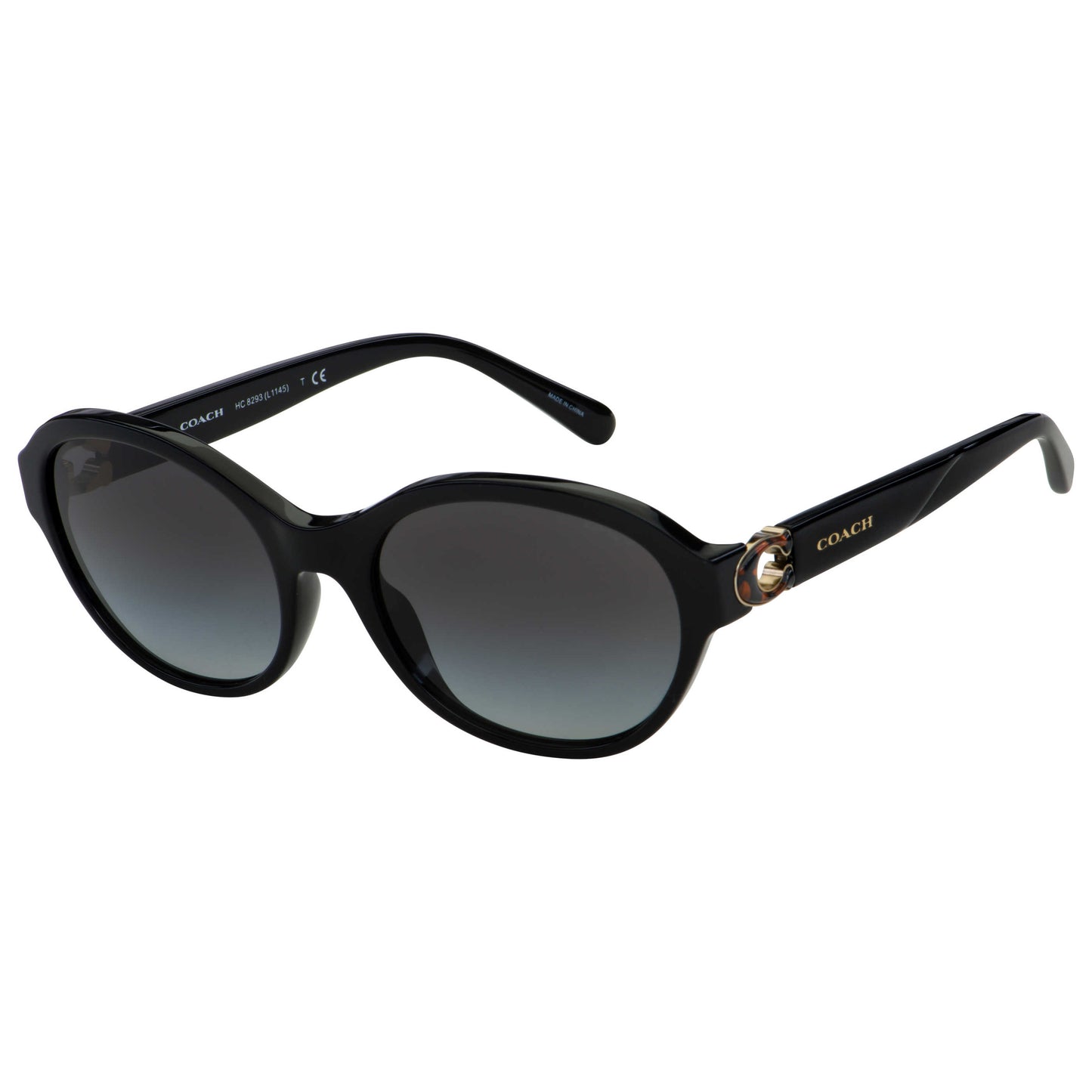 Front view of Coach Fashion Women's Sunglasses HC8293-50028G-57