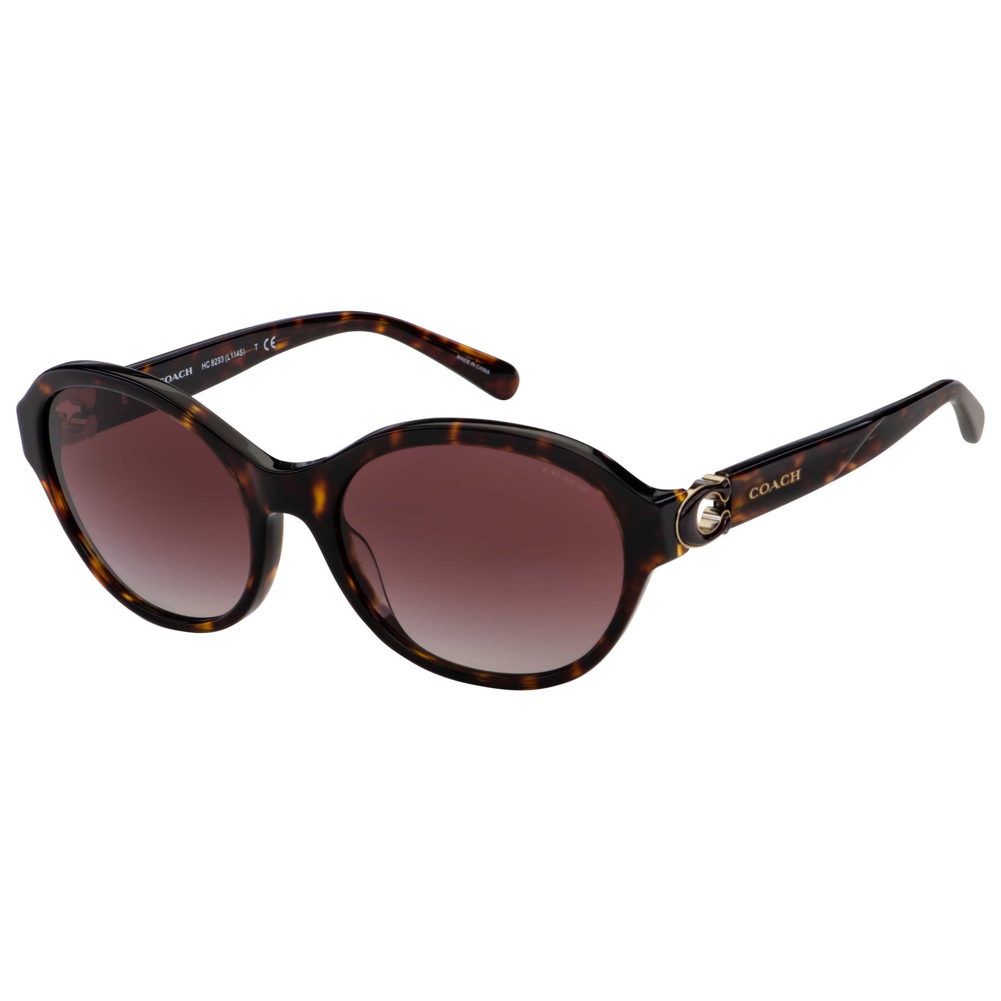 Front view of Coach Fashion Women's Sunglasses HC8293-512013-57