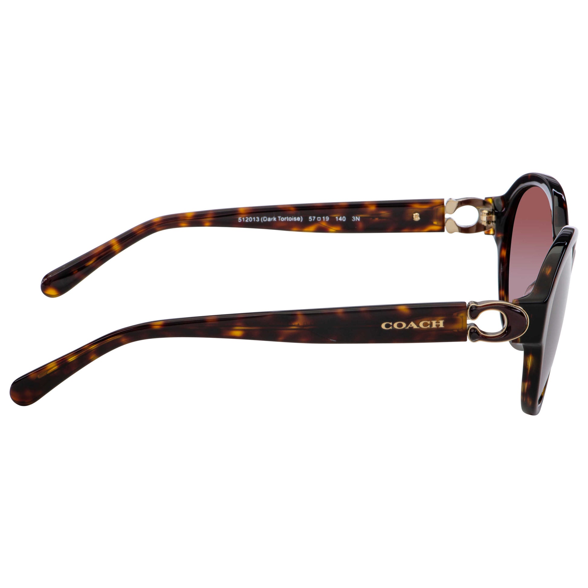 Coach Fashion Women's Sunglasses HC8293-512013-57 - Image #3