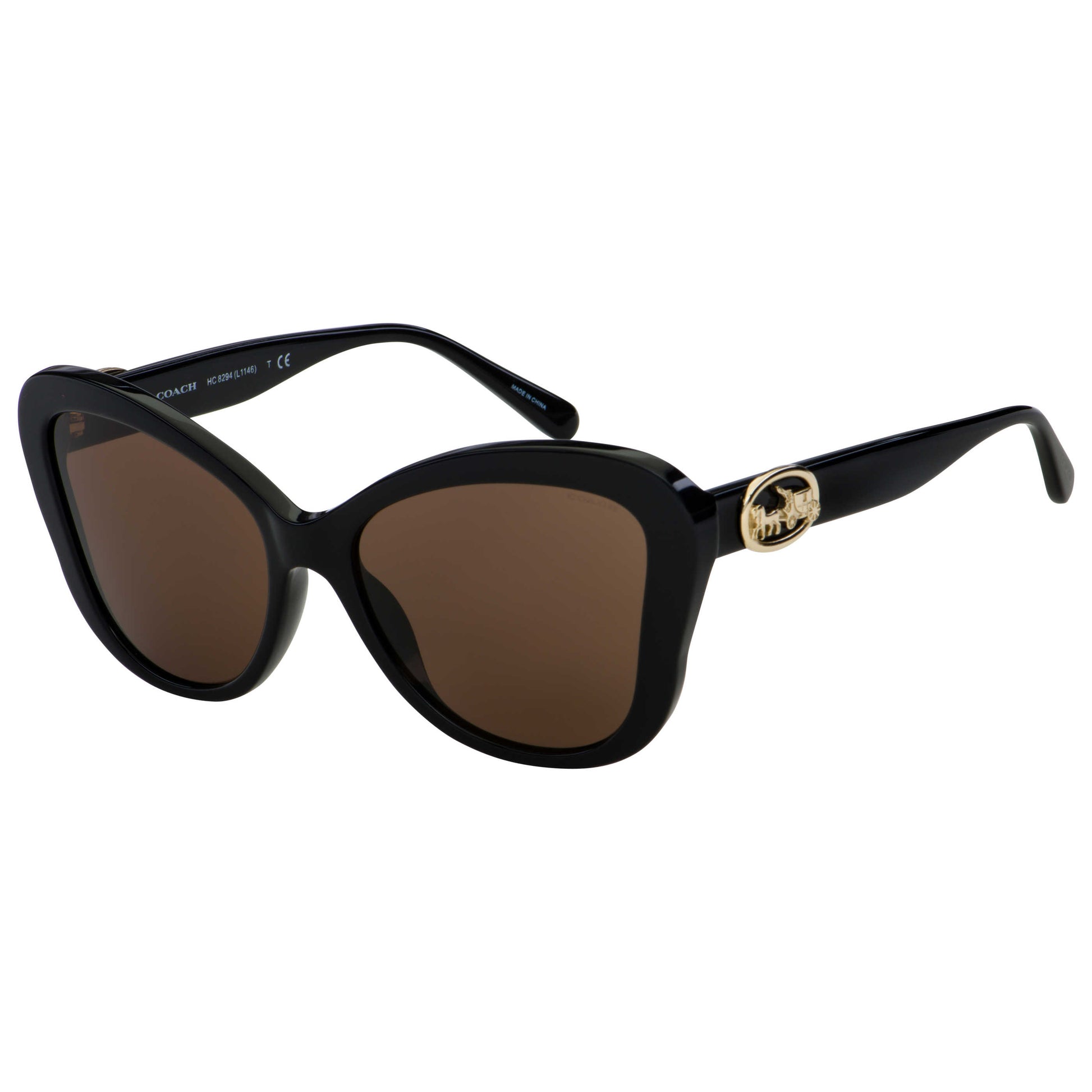 Front view of Coach Fashion Women's Sunglasses HC8294-500273-57