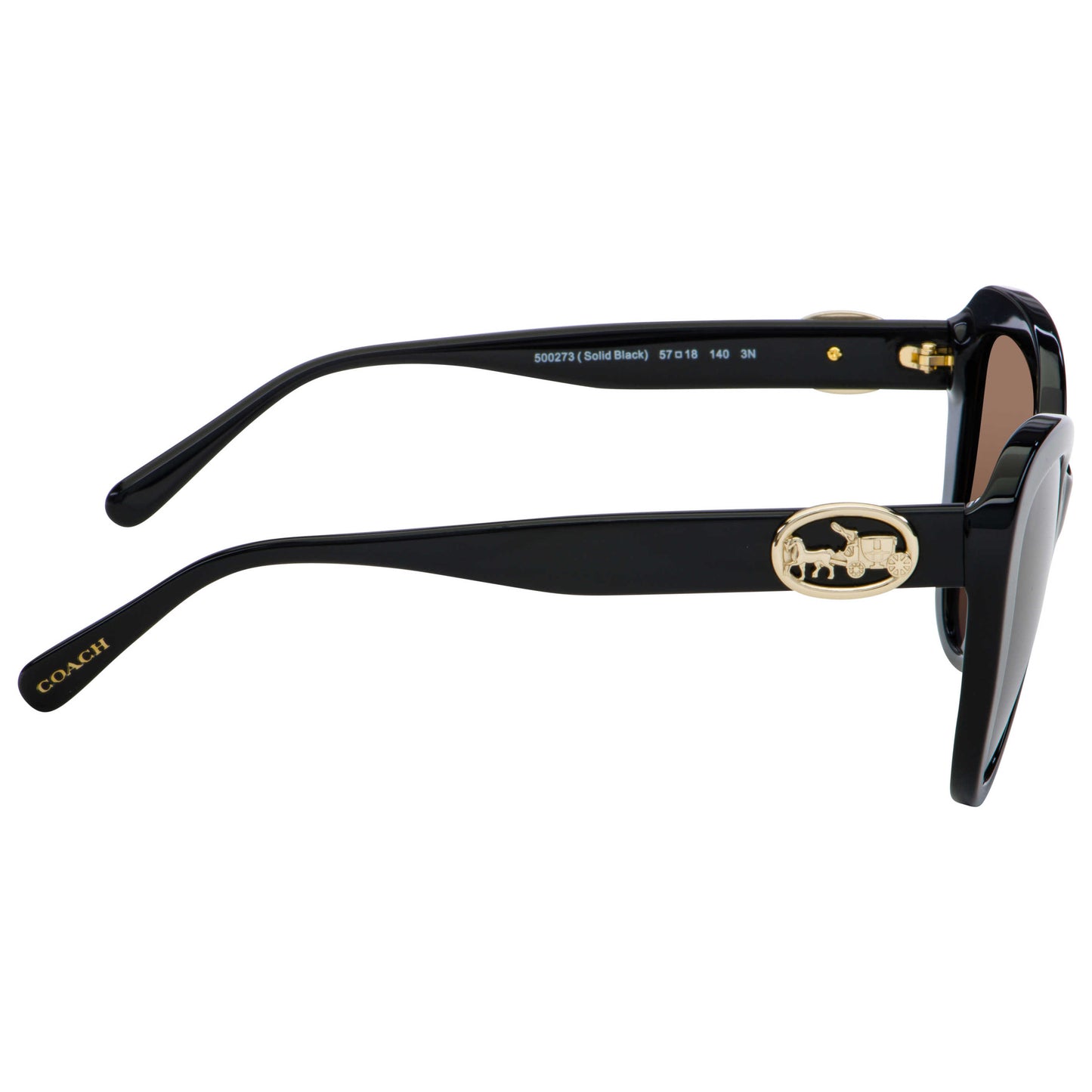 Coach Fashion Women's Sunglasses HC8294-500273-57 - Image #3