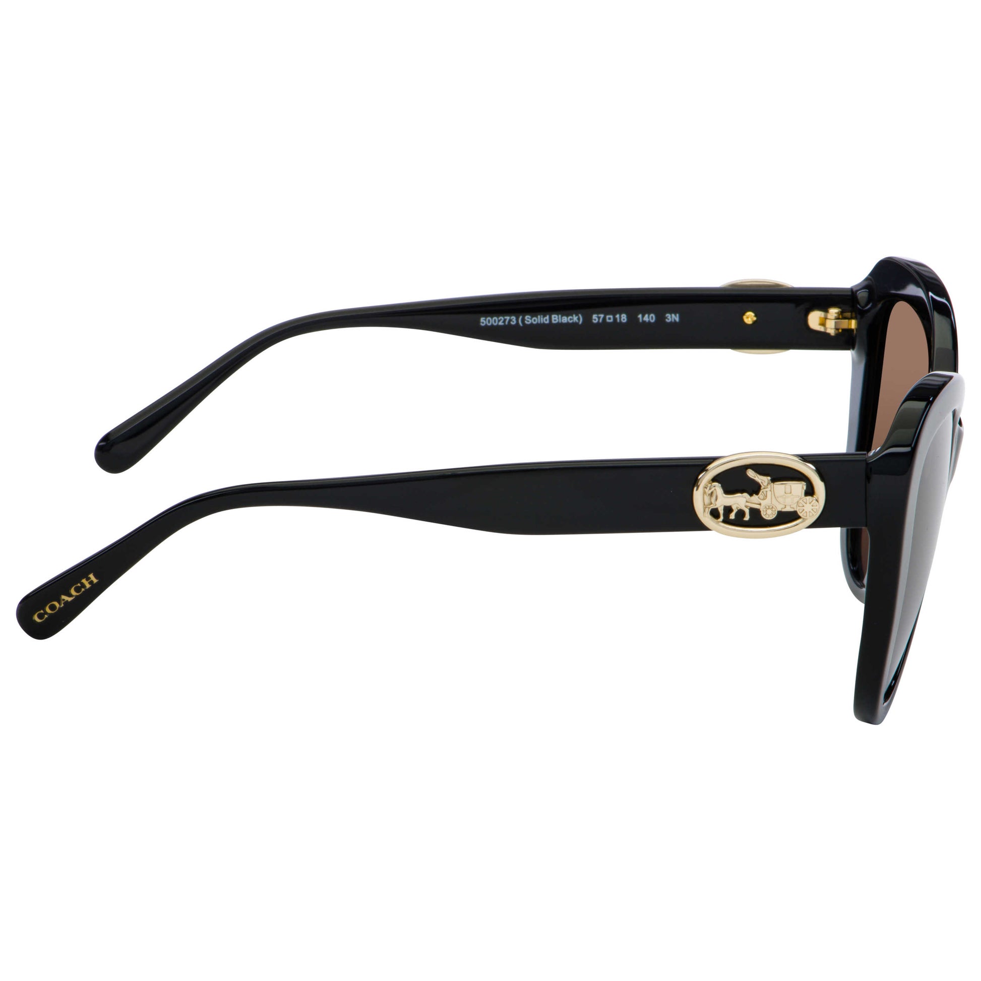 Coach Fashion Women's Sunglasses HC8294-500273-57 - Image #3