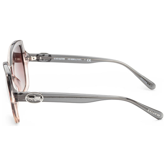 Left view of Coach Fashion Women's Sunglasses HC8295-562000-56
