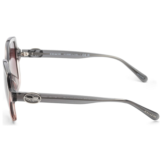 Left view of Coach Fashion Women's Sunglasses HC8295F-562000-56